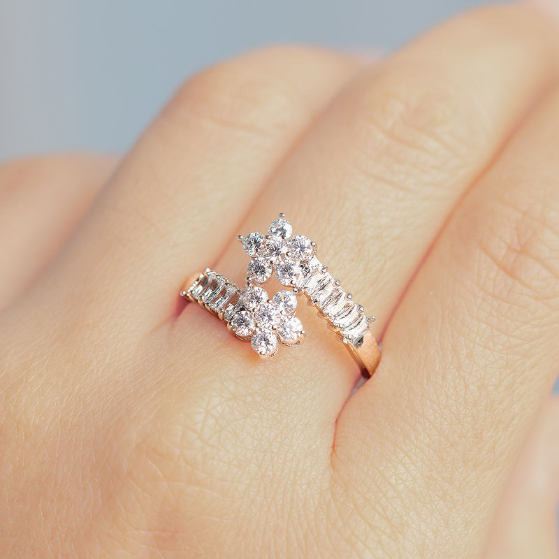 DIAMOND 18K WHITE GOLD RING แหวน เพชร ทอง 18K Pre-order