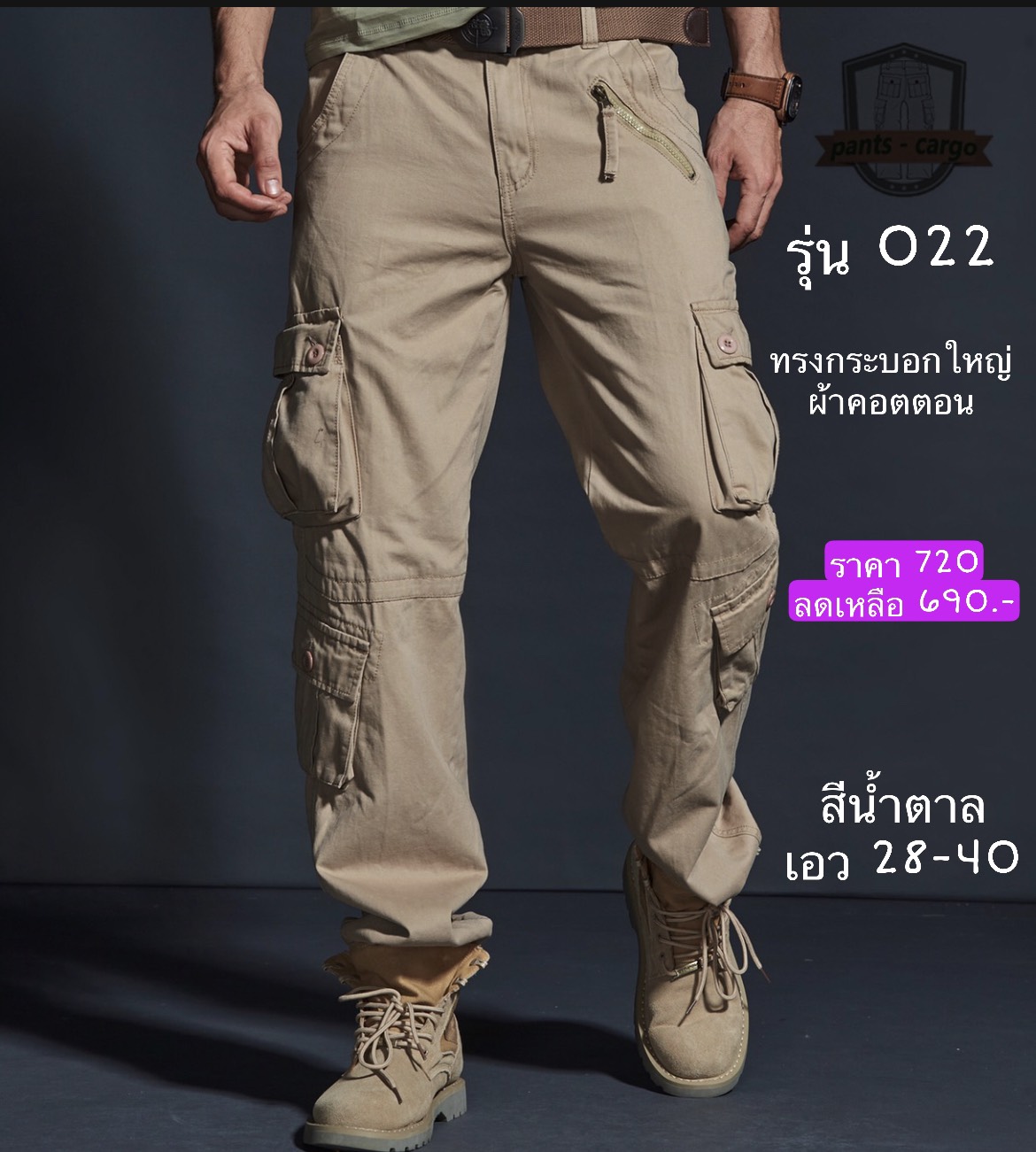 022-38 สีน้ำตาล