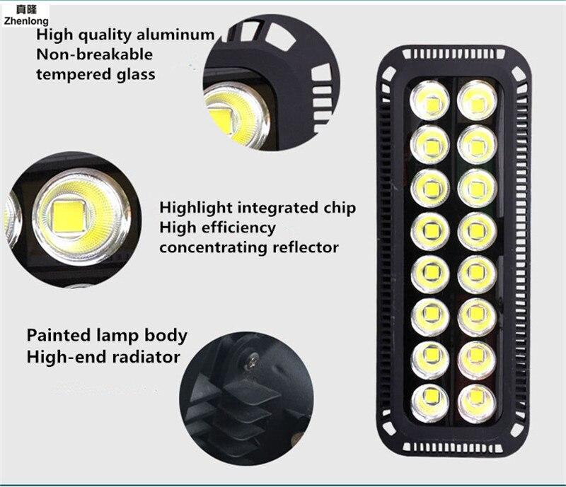 สปอร์ตไลท์ รุ่น COB 600W ใช้ไฟ220V (ไฟบ้าน) ความสว่าง ขนาด 600วัตต์ รุ่น SERISE LED Flood Light Brightness 60,000 lumen.