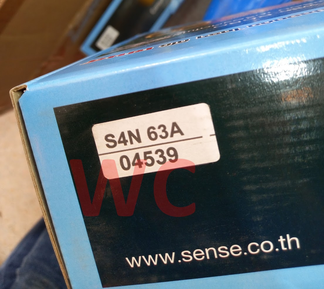 Sense ตู้คอนซูมเมอร์ ขนาด 4ช่อง รุ่น S4N กันฟ้าผ่า ตู้ควบคุมไฟฟ้า เซนส์ พร้อมเครื่องตัดไฟรั่ว RCBO และอุปกรณ์ป้องกันฟ้าผ่า