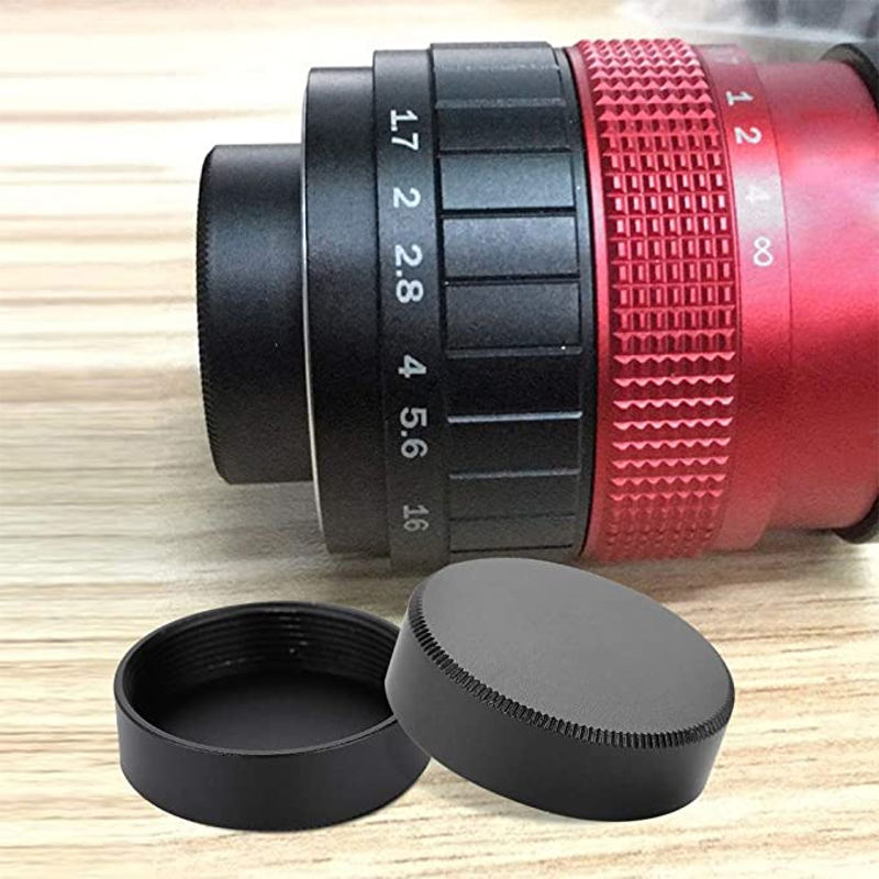 Metal Rear Lens Cap ฝาปิดท้ายเลนส์ CCTV C Mount ทำจากโลหะ