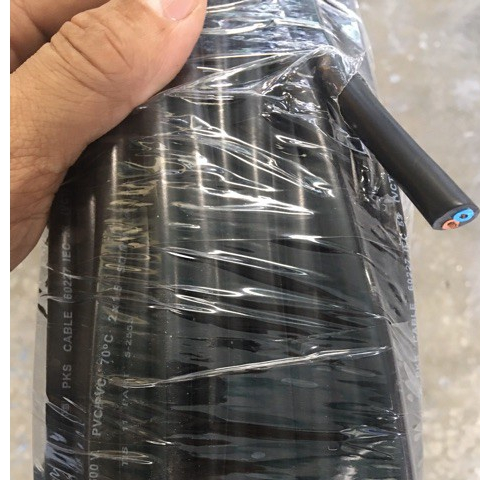 สายไฟ VCT 2x1.5 ยี่ห้อ สแตนดาส มอก. Standards ความยาว 100 เมตร IEC53 60227 2แกน สายเบอร์1.5 สายไฟทนแดด ทนฝน