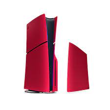 PlayStation : PS5 Slim Console Covers - Volcanic Red