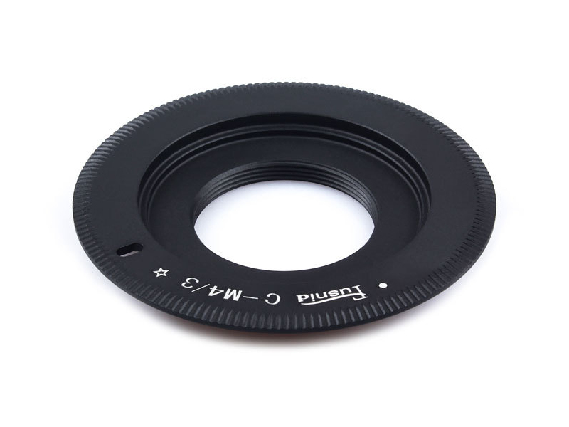 C-M4/3 Mount Adapter C Mount Lens to Olympus Panasonic MFT Micro 4/3 Camera
