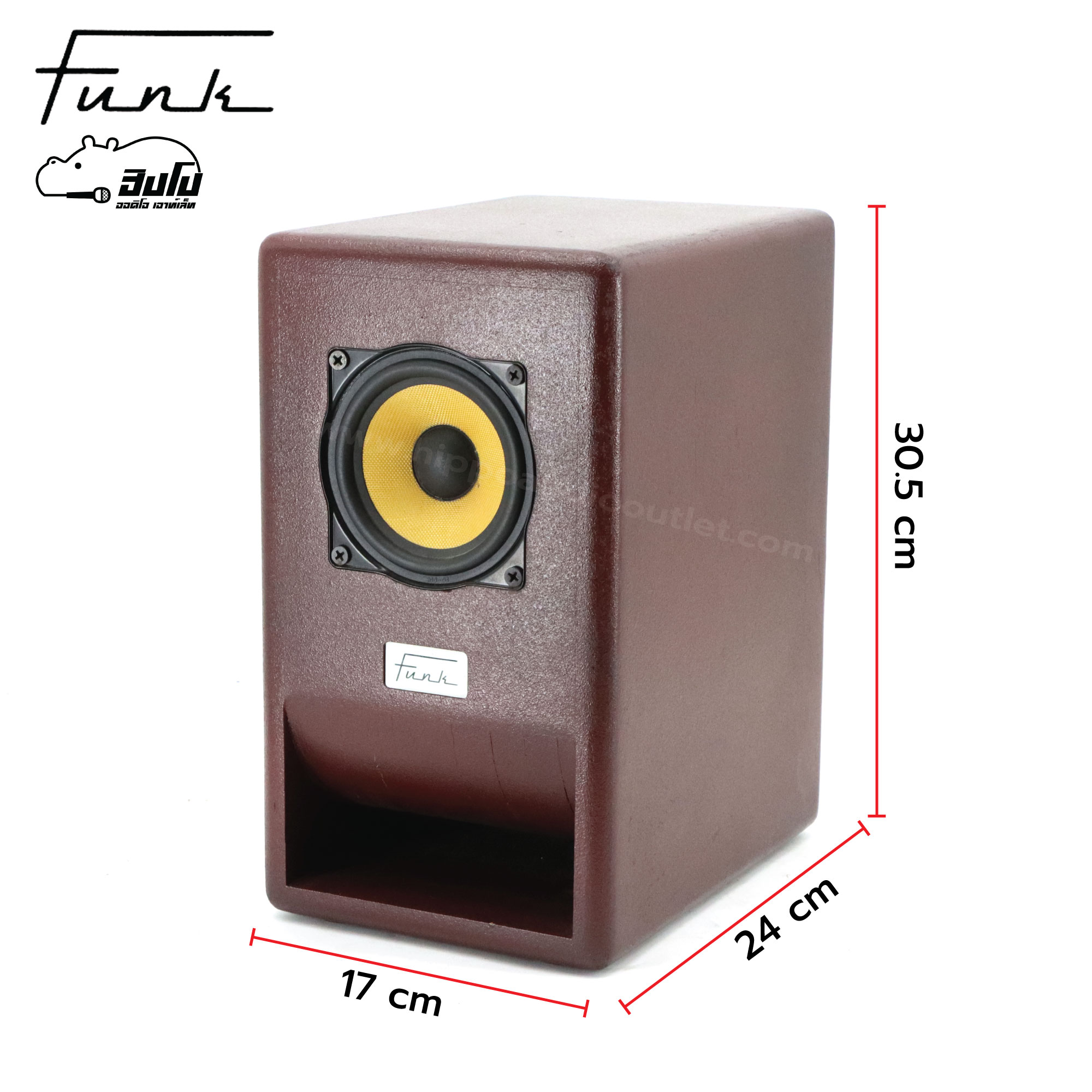 ตู้ประกอบสำเร็จ 4 นิ้ว HIFI (FUNK) (PP1)