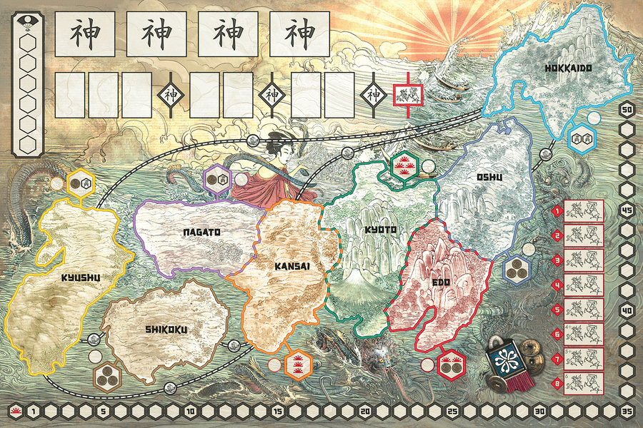 Rising Sun: Play Mat
