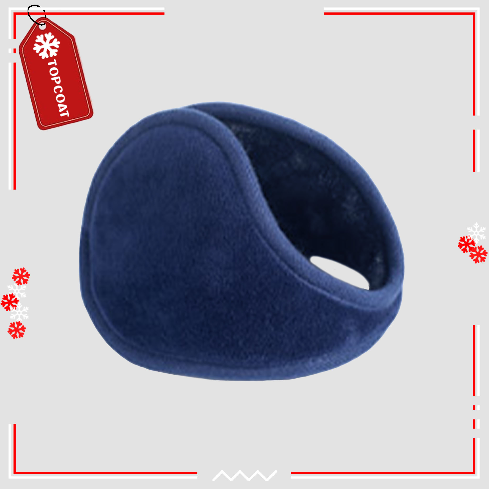 ที่ปิดหูกันหนาว บุขนหนาแบนแนบ ตัดเย็บด้วยผ้ากำมะหยี่อย่างดี น้ำหนักเบาพกพาว่าย