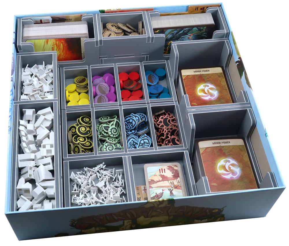 [Organizer Folded Space]: Spirit Island (Version 2) with Jagged Earth