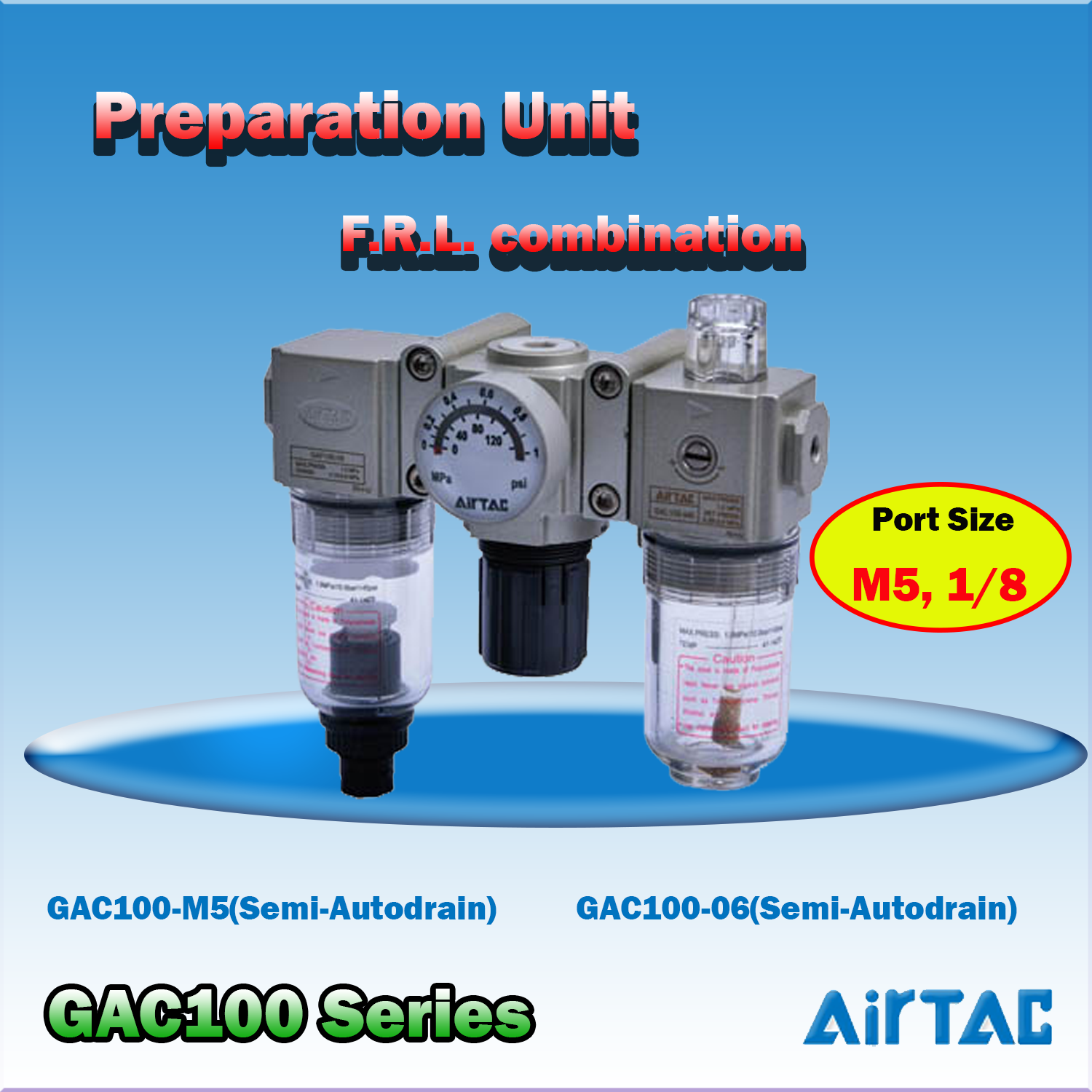 Airtac F.R.L. Combination GAC100