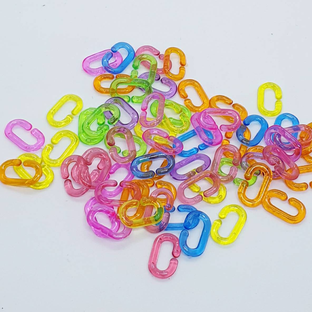 โซ่ C เล็กใสคละสี