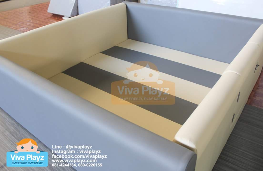 ตัวอย่างสี คอกกั้นเด็ก