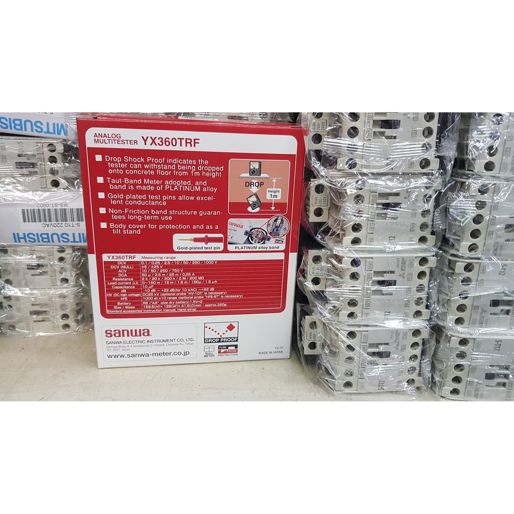 YX360TRF มัลติมิเตอร์เข็ม SANWA แท้ 100% Made in Japan สินค้ามีของเลยน่ะครับ