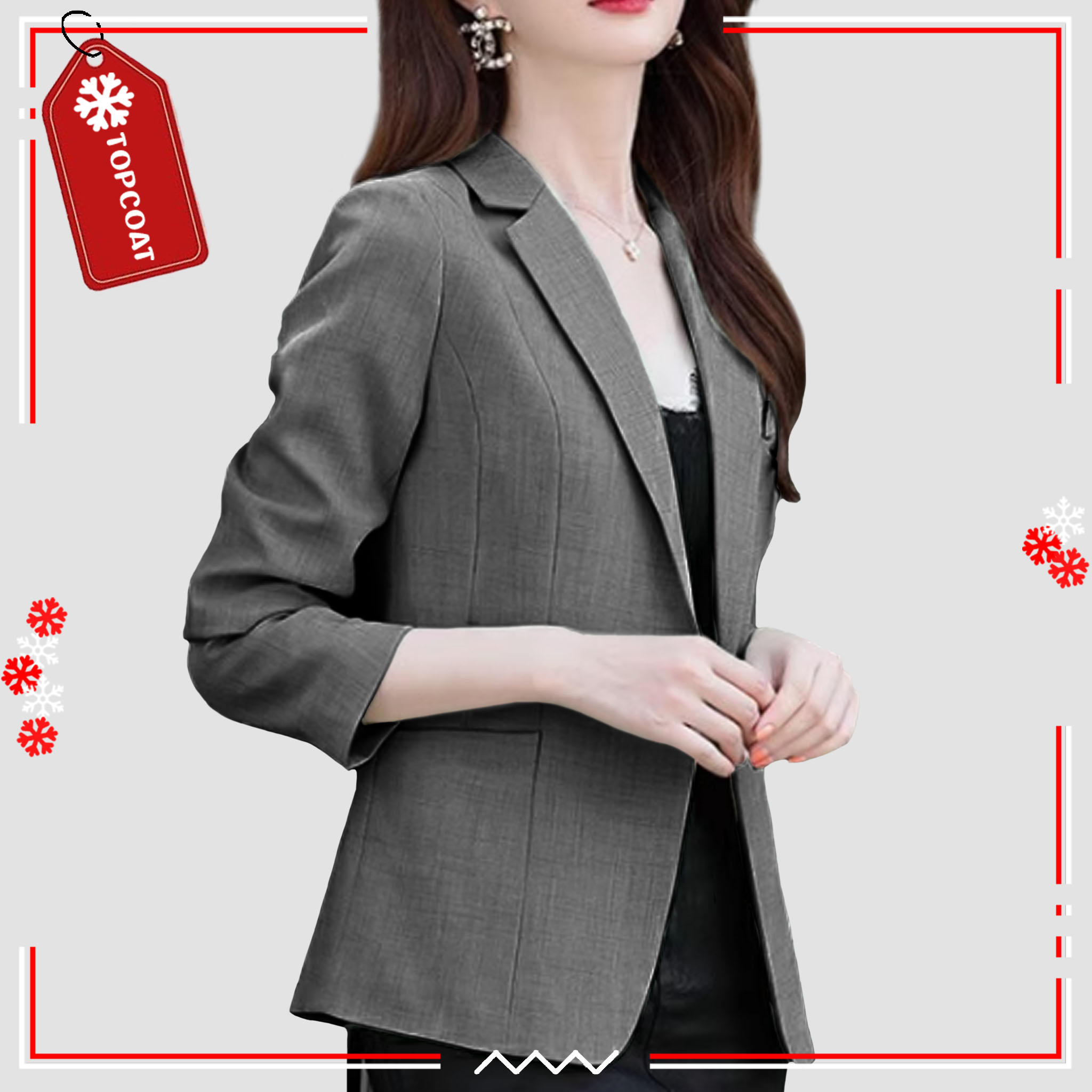 สูทใส่ทำงาน ผ้าน้ำหนักเบาบาง ระบายอากาศได้ดี ซับในทั้งตัว