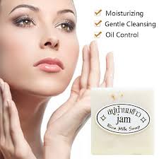 สบู่น้ำนมข้าว jam Rice Milk Soap