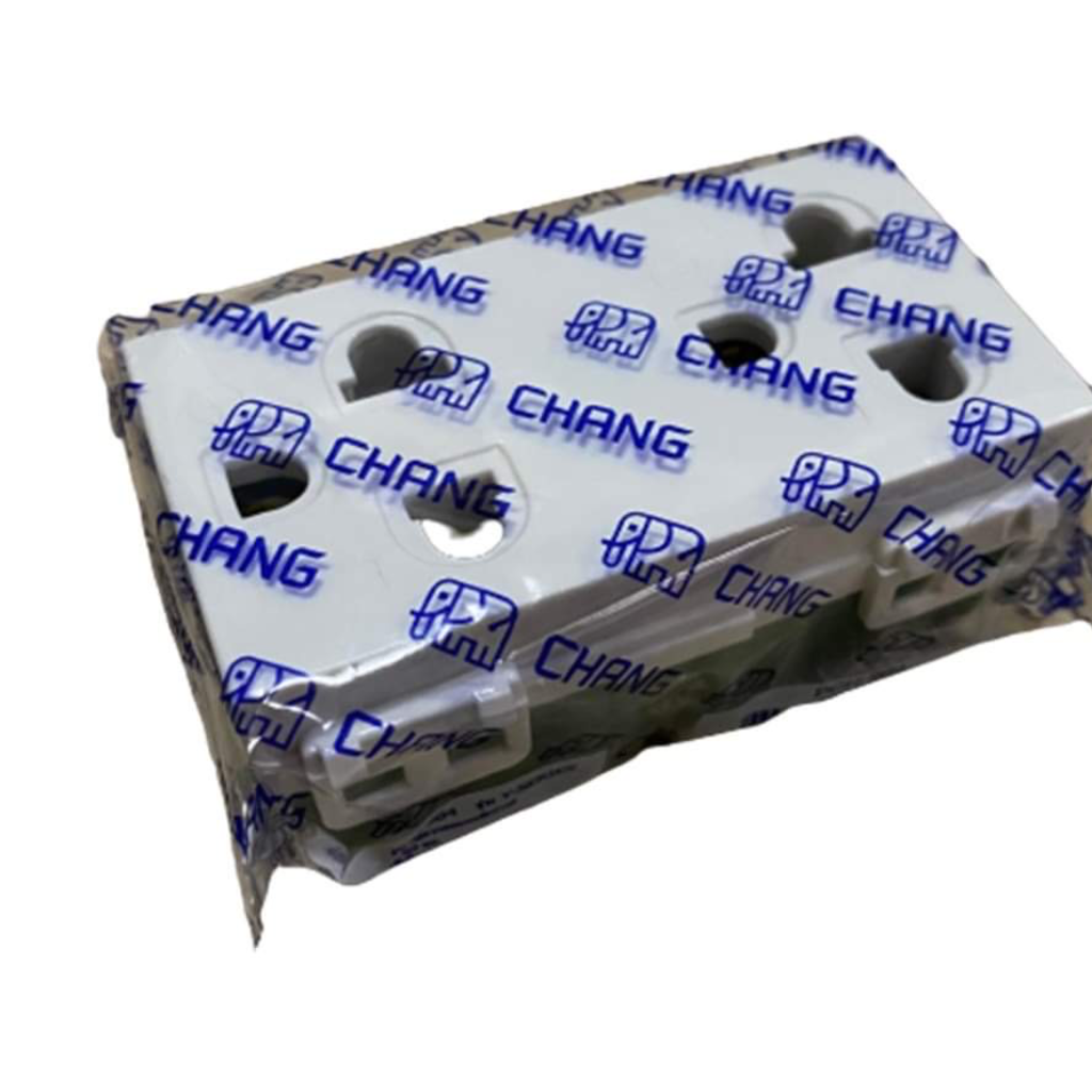 Chang ปลักกราวน์คู่ช้าง PCH904 และ PCH904N รุ่นขันน็อต และ รุ่นเสียบ รุ่นใหม่ และรุ่นดังเดิม