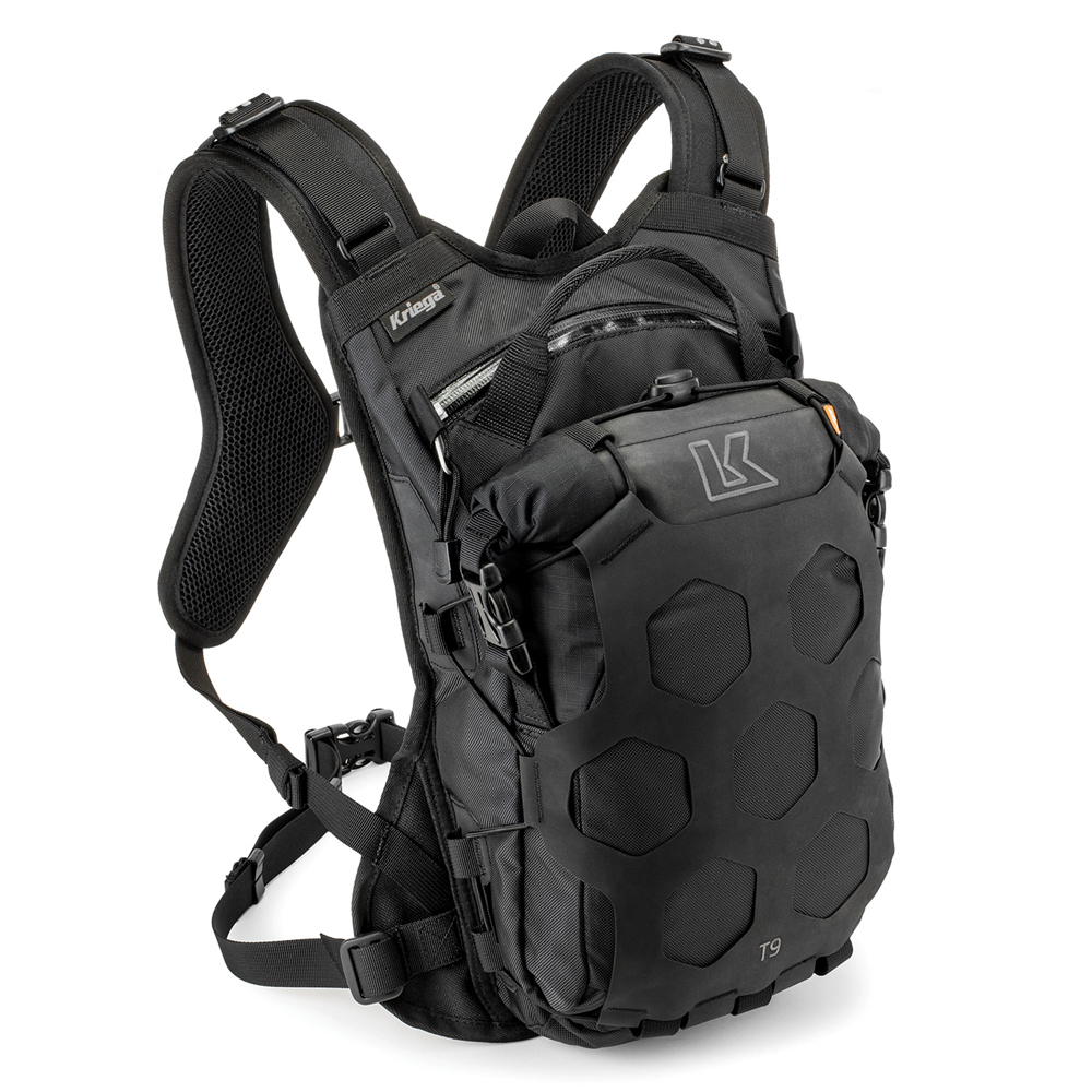 KRIEGA TRAIL 9 ADVENTURE BACKPACK (Black)