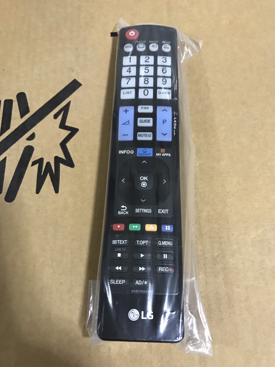 รีโมท LG มี ใช้ได้ กับ ทีวี LG ทุกรุ่น ของศูนย์แท้
