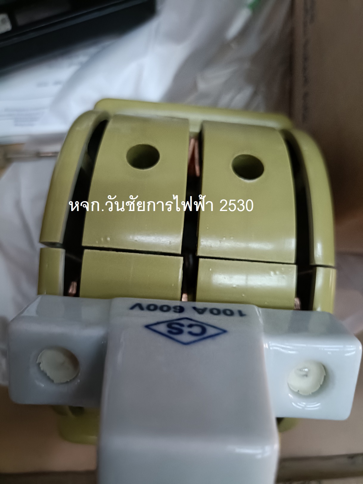 คัทเอ้าท์หลังเต่า 3P 100A 3T (CS) 100AMP 600V ยี่ห้อ CS