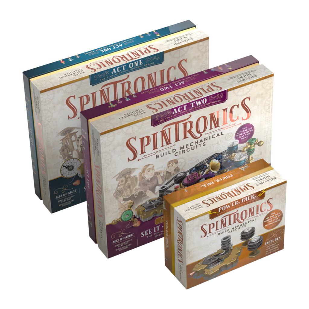 Spintronics Act One, Act Two,& Power Pack Bundle