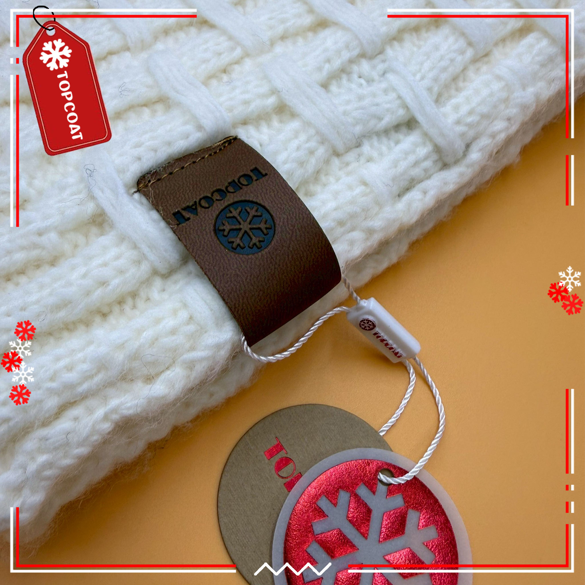 หมวกพร้อมผ้าพันคอกันหนาวลายถัก บุขนหนานุ่ม เก็บความอบอุ่นได้ดี