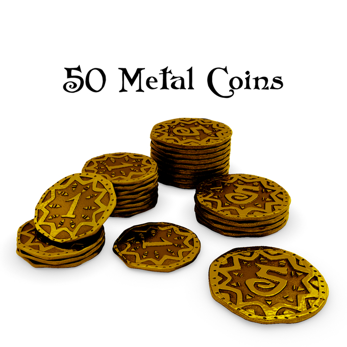 Rise to Nobility Deluxe: Metal Coin