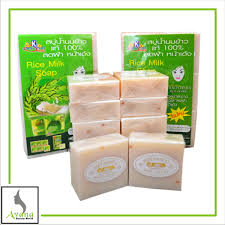 สบู่น้ำนมข้าว jam Rice Milk Soap