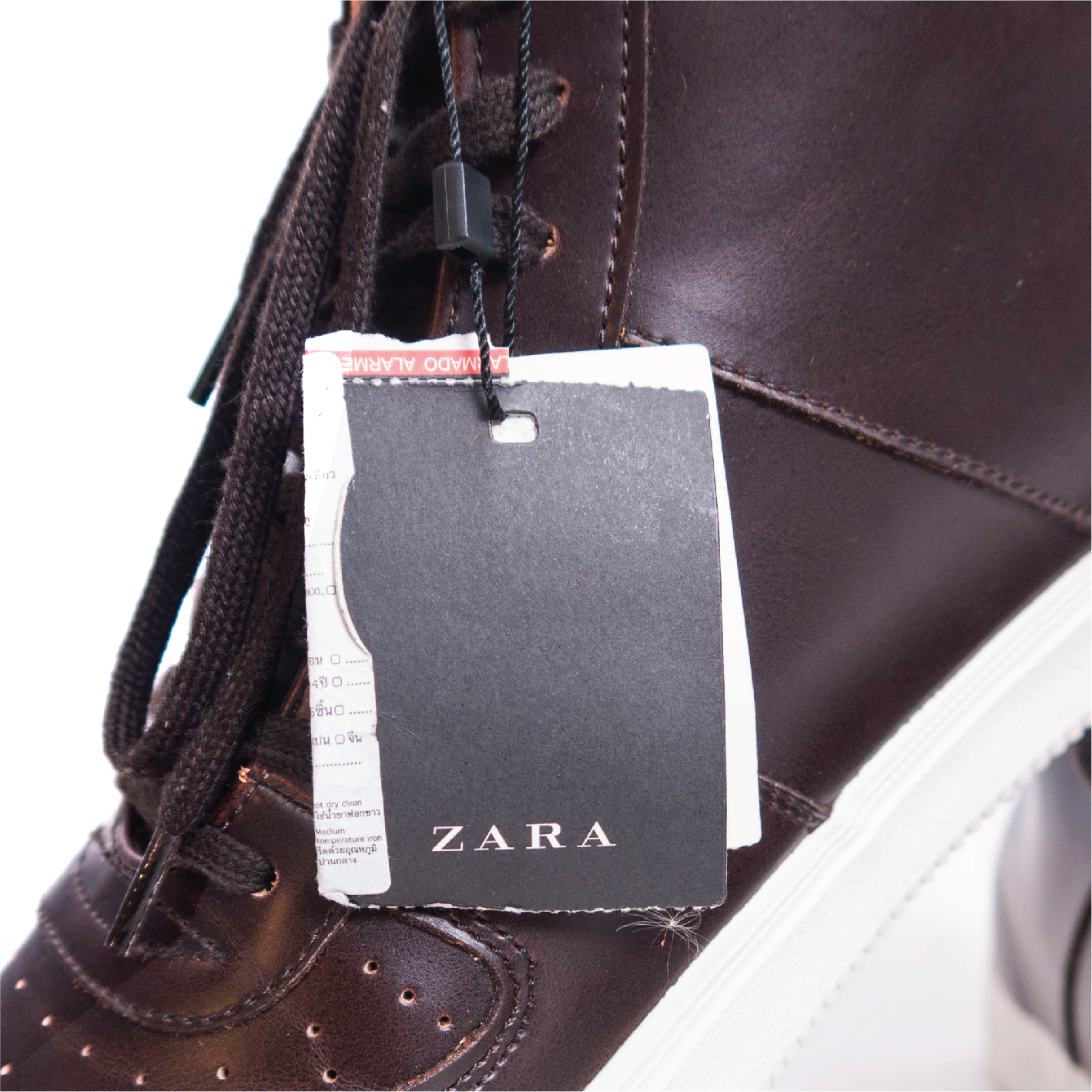 G 150021 รองเท้าหนัง (หุ้มข้อ) ZARA ราคาเช่า 150 บาท ต่อ 1 วัน (สินค้าหมด)