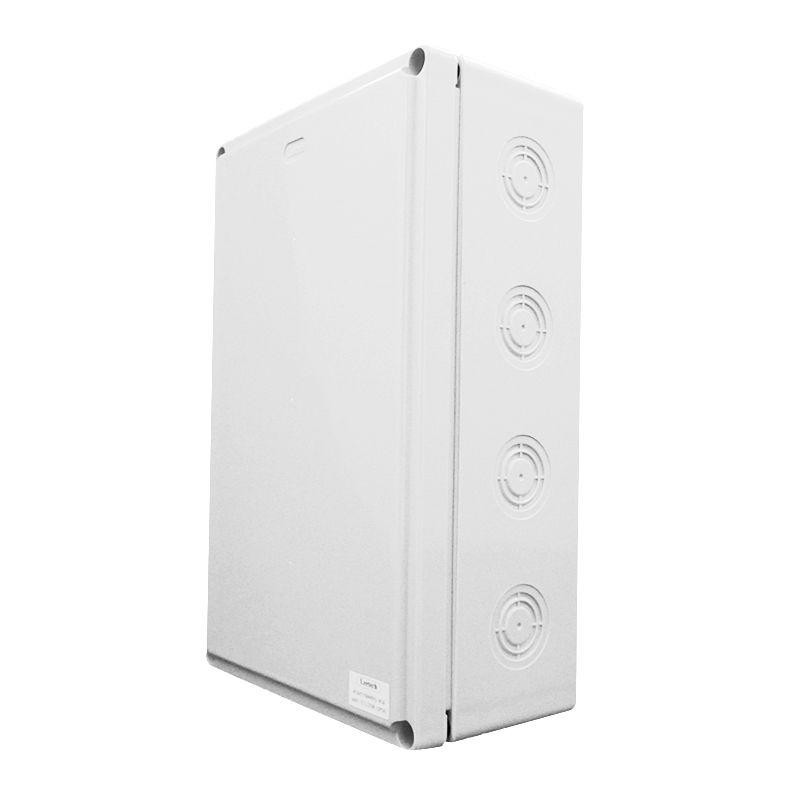 กล่องกันน้ำ ขนาด 8x12 นิ้ว A-WB 812 ขาว 200 x300x105 บ๊อกกันน้ำพลาสติก PVC รุ่น 207W สีขาว