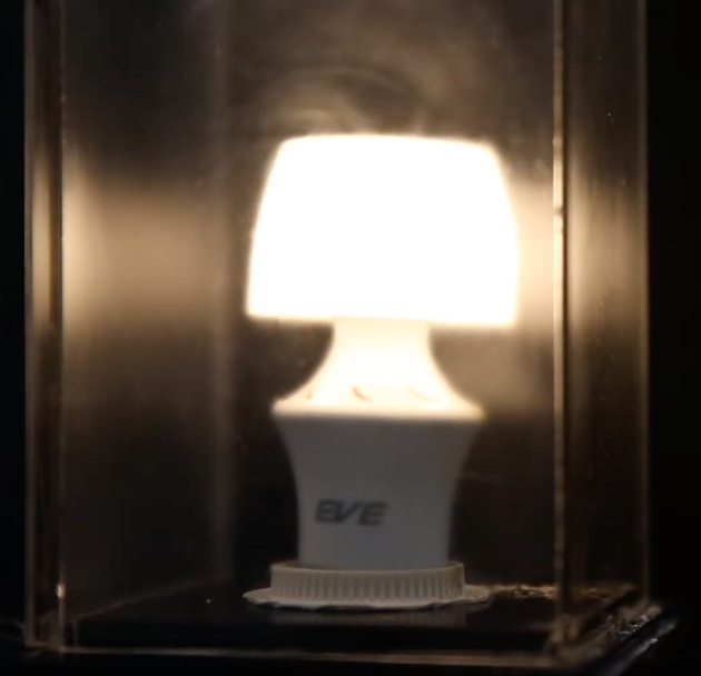 LED Hood 5w E27 หลอดแอลอีดี ฟอกอากาศ กำจัดฝุ่นควันขนาดเล็ก