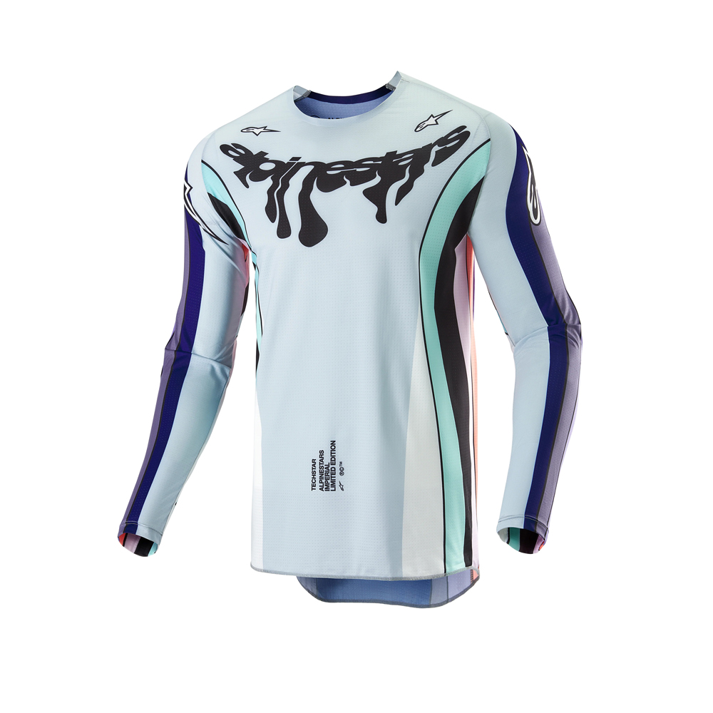 Alpiniestars TECHSTAR IMPERIAL JERSEY (DOUBLE PURPLE BLUE BLACK)