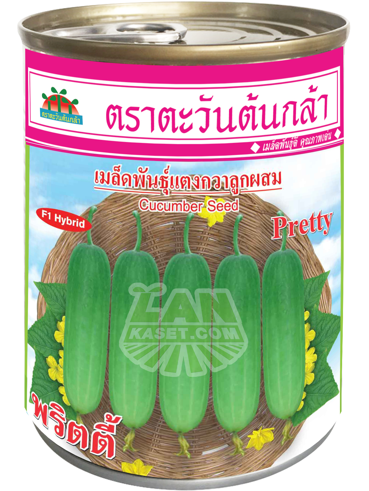 แตงกวาลูกผสม พริตตี้ (100กรัม)