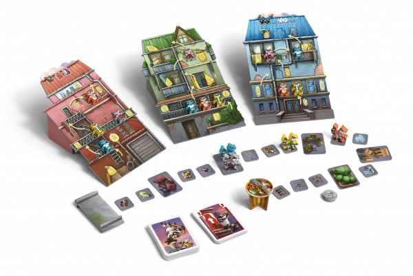 Raccoon Robbers Boardgame