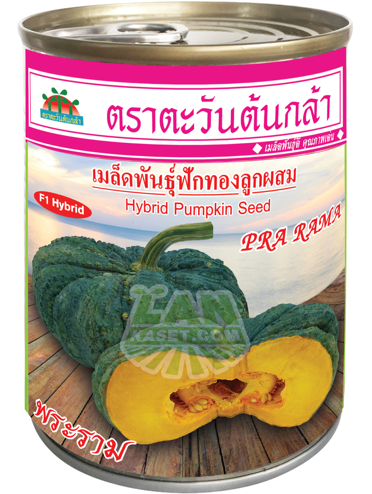 ฟักทองลูกผสม พระราม (100 กรัม)