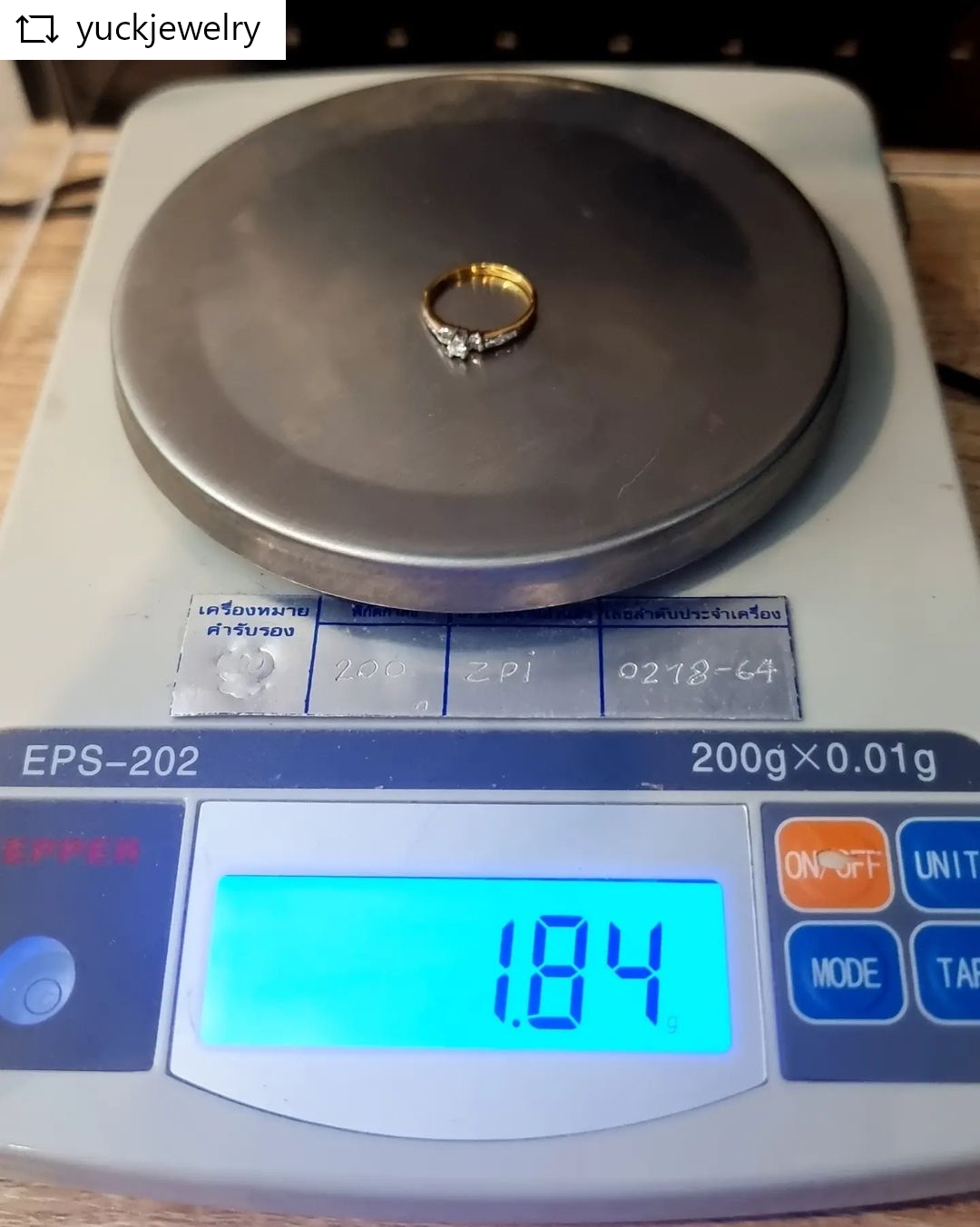 ðŦāļāļīāļāļāļēāļĢāļāļēāļĒ(SoIdOut)ðŦāđāļŦāļ§āļāļāļāļāļāļģ 18K āđāļāļāļĢāđāļāļŠāļĢ 9 āļāļąāļ 1 āđāļĄāđāļ 1.5 āļāļąāļ 4 āđāļĄāđāļ 1 āļāļąāļ 8 āđāļĄāđāļ āļĢāļ§āļĄ 23 āļāļąāļ āļāđāļģ 96-97 āļāļ§āļēāļĄāļŠāļ°āļāļēāļ vs āđāļāļŠāđ 50 āļāđāļģāļŦāļāļąāļ 1.84 āļāļĢāļąāļĄ āļĢāļēāļāļē 5800.-(Net)