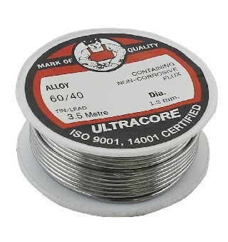 ขายตะกั่วขด 1.2มม. ยาว 3.5 เมตร (60/40) ULTRACORE