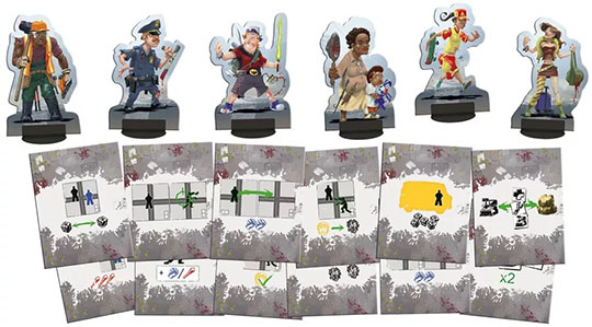 Escape: Zombie City – Expansion 1: The Survivor Chronicles