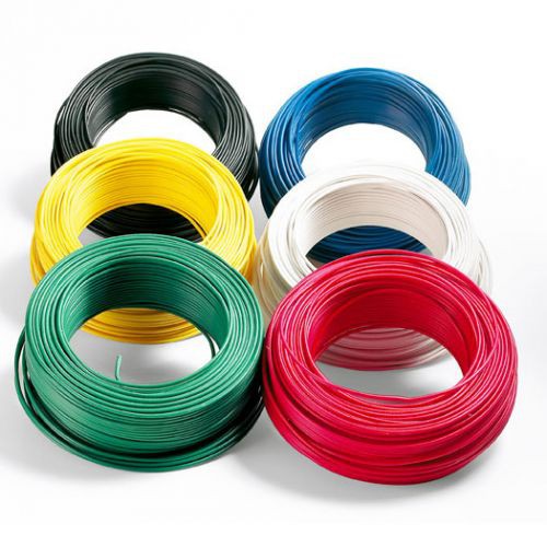 THAI UNION ขาย 10เมตร สายไฟ VSF THW(f) เบอร์ 6 รุ่น VSF 1x6 สายคอนโทรล ทองแดงฝอย แกนเดี่ยว ทองแดงแท้ ยาวตลอด