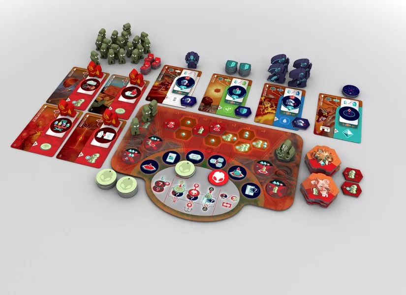 On Mars: Alien Invasion