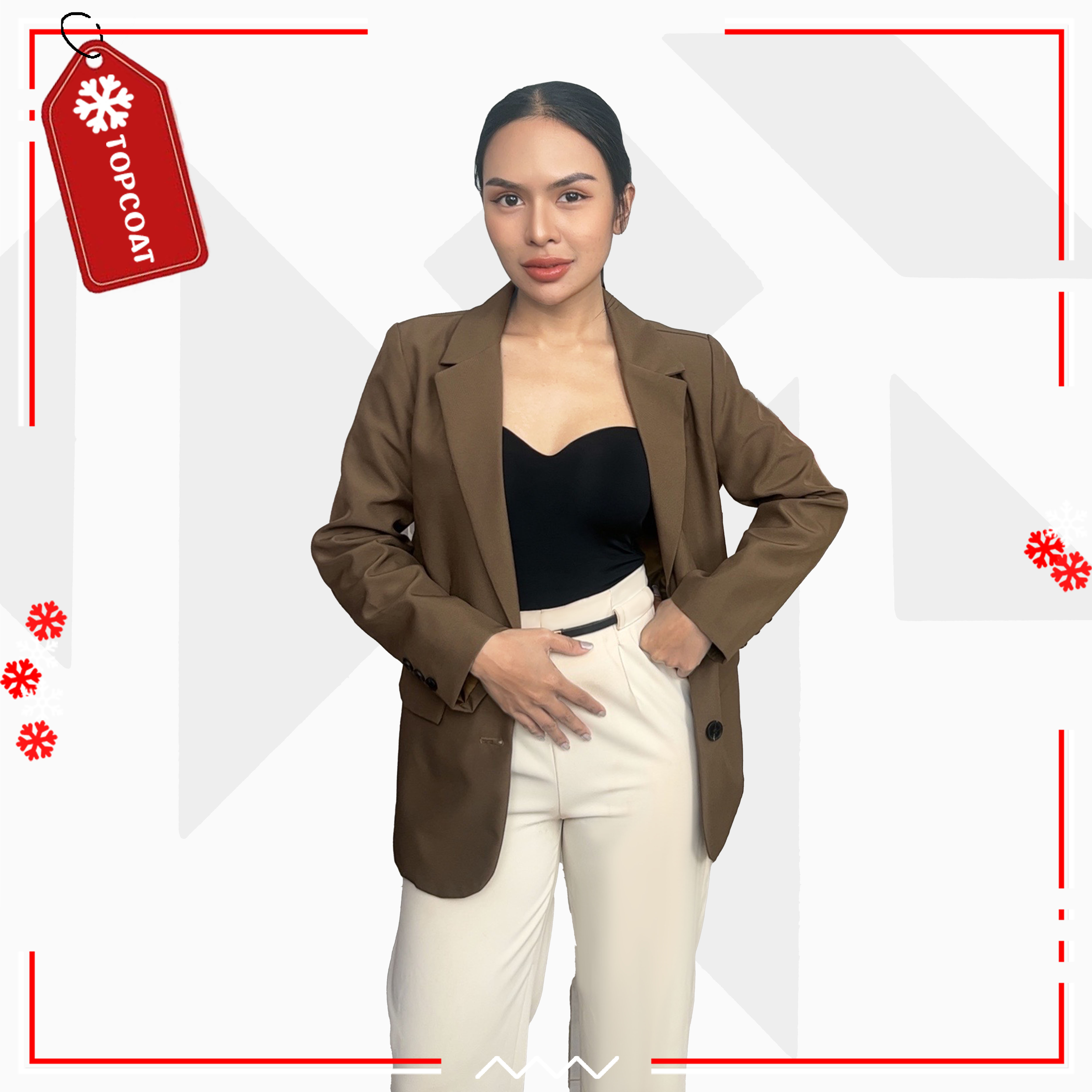 เสื้อกล้ามเกาะอกสายเดี่ยว ผ้านิ่ม ยืดหยุ่นสูง มีแผ่นรองหน้าอก