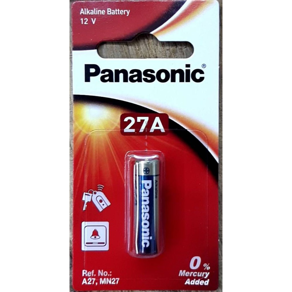 ถ่านอัลคาไลน์ 12V Panasonic LRV 27A Alkaline Battery จากตัวแทนจำหน่ายบ.พานาโซนิคซิลเซลล์ ขายสินค้าของแท้