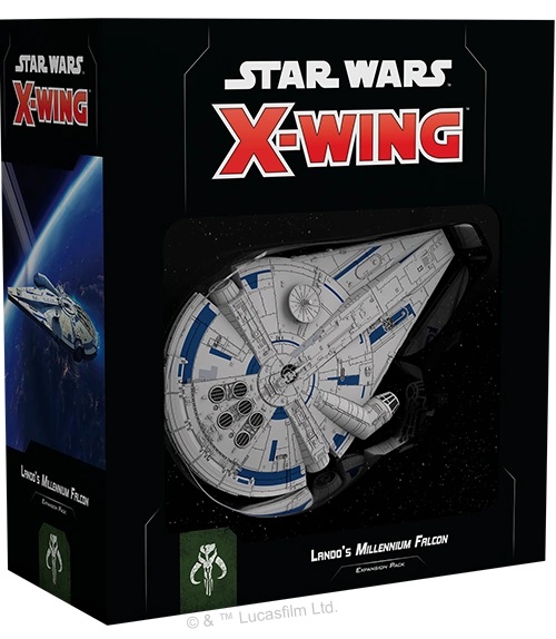 Star Wars X-Wing (2nd Edition) Wave 1 Lando'S Millennium Falcon