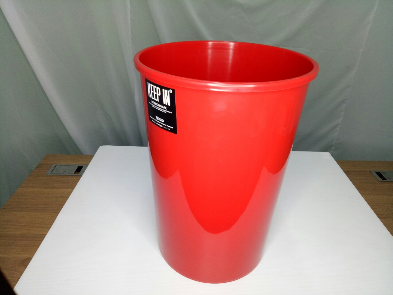 ถังขยะทรงกลม ไม่มีฝา 20 ลิตร