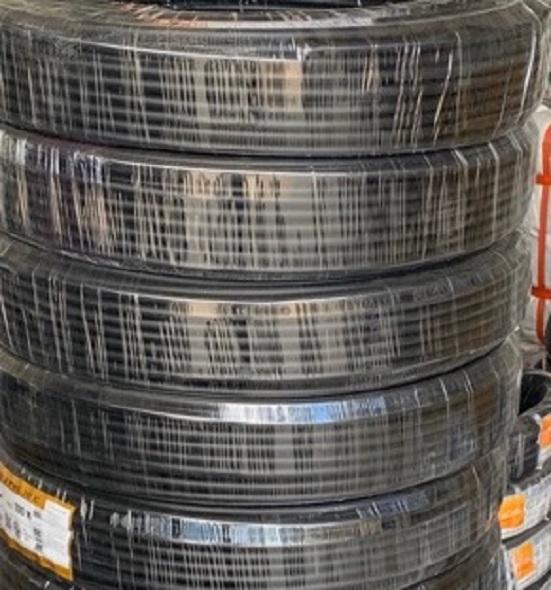 สายไฟอลูมิเนียม สายไฟมิเนียม THW-A เบอร์ 50 ความยาว 100เมตร ยี่ห้อPKS รุ่น อลูมิเนียมเบอร์ 50 เต็มเบอร์ ผ่านมาตรฐานการไฟฟ้า