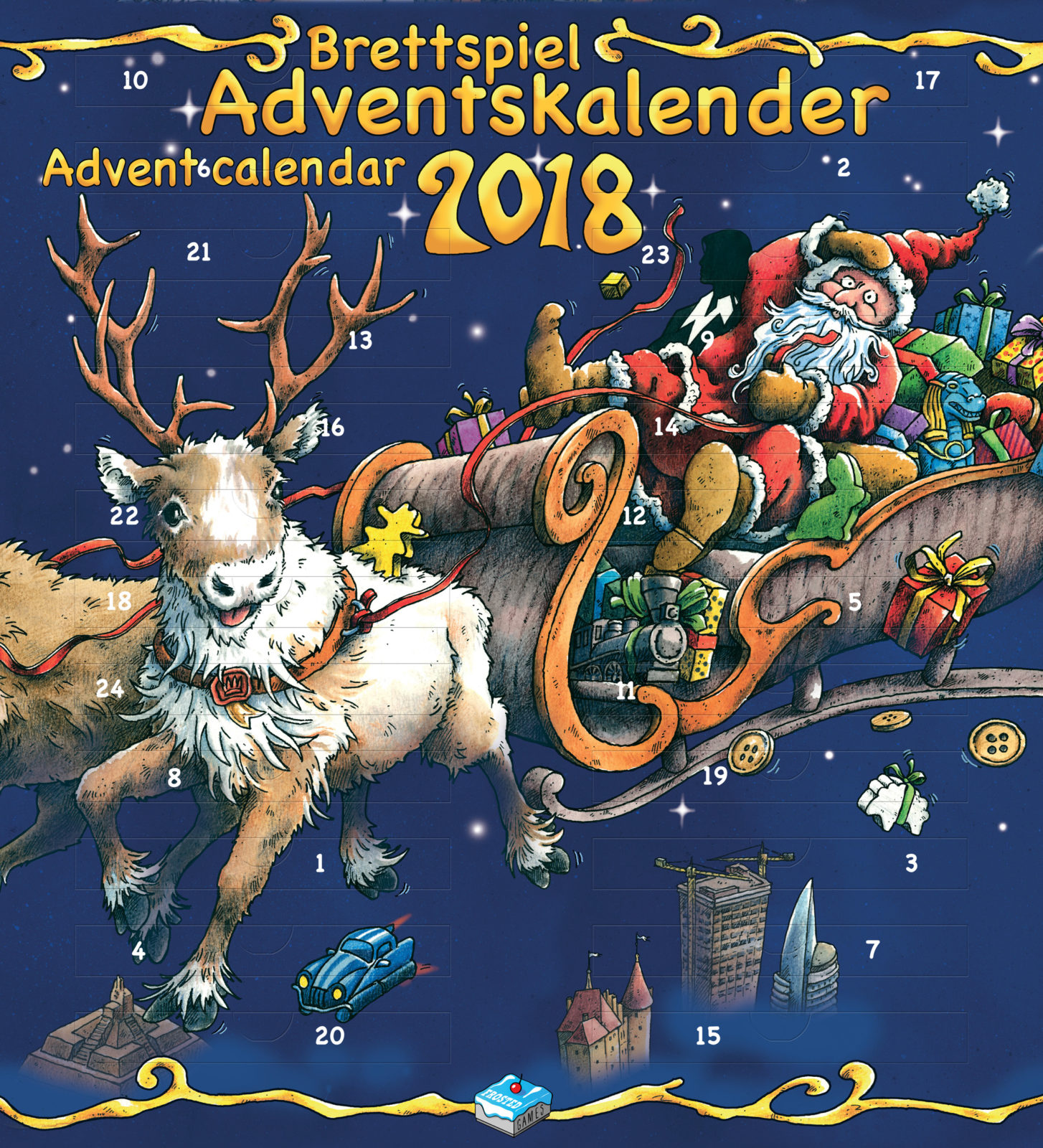 Brettspiel Adventskalender 2018