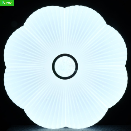 SHINING โคมไฟ LED ติดเพดาน รุ่น Primrose ขนาด 50 วัตต์ 3 แสงในโคมเดียว ตัวโคมรูปทรงดอกไม้