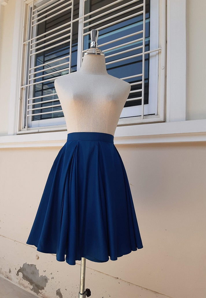 กระโปรงสั้นสีเขียว แบรนด์ American Apparel