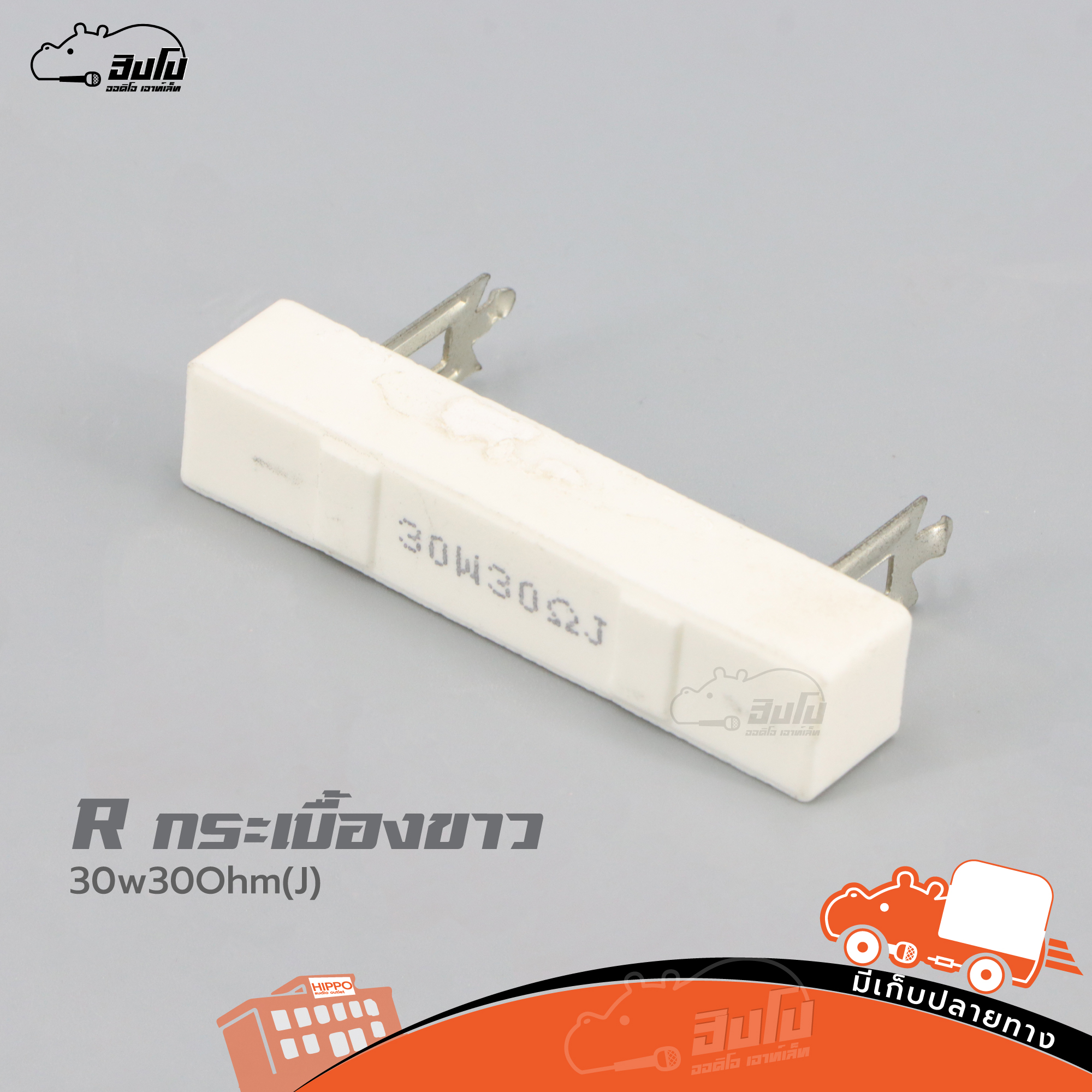 R กระเบื้องขาว 30W 30 Ohm (HP001-01)