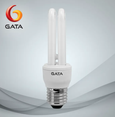 หลอดตะเกียบ GATA T3 2U ขั้ว E27 ขนาด 9 วัตต์ แสงขาว