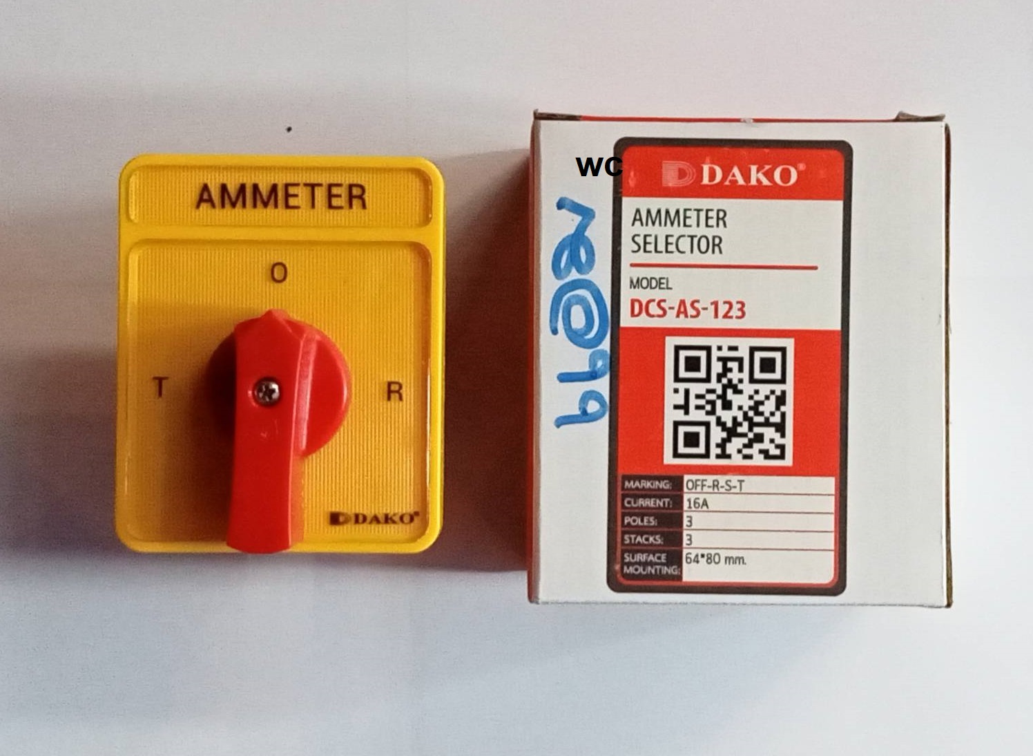ซีเล็คเตอร์สวิทช์ แอมป์มิเตอร์ AMPMETER ยี่ห้อ DAKO