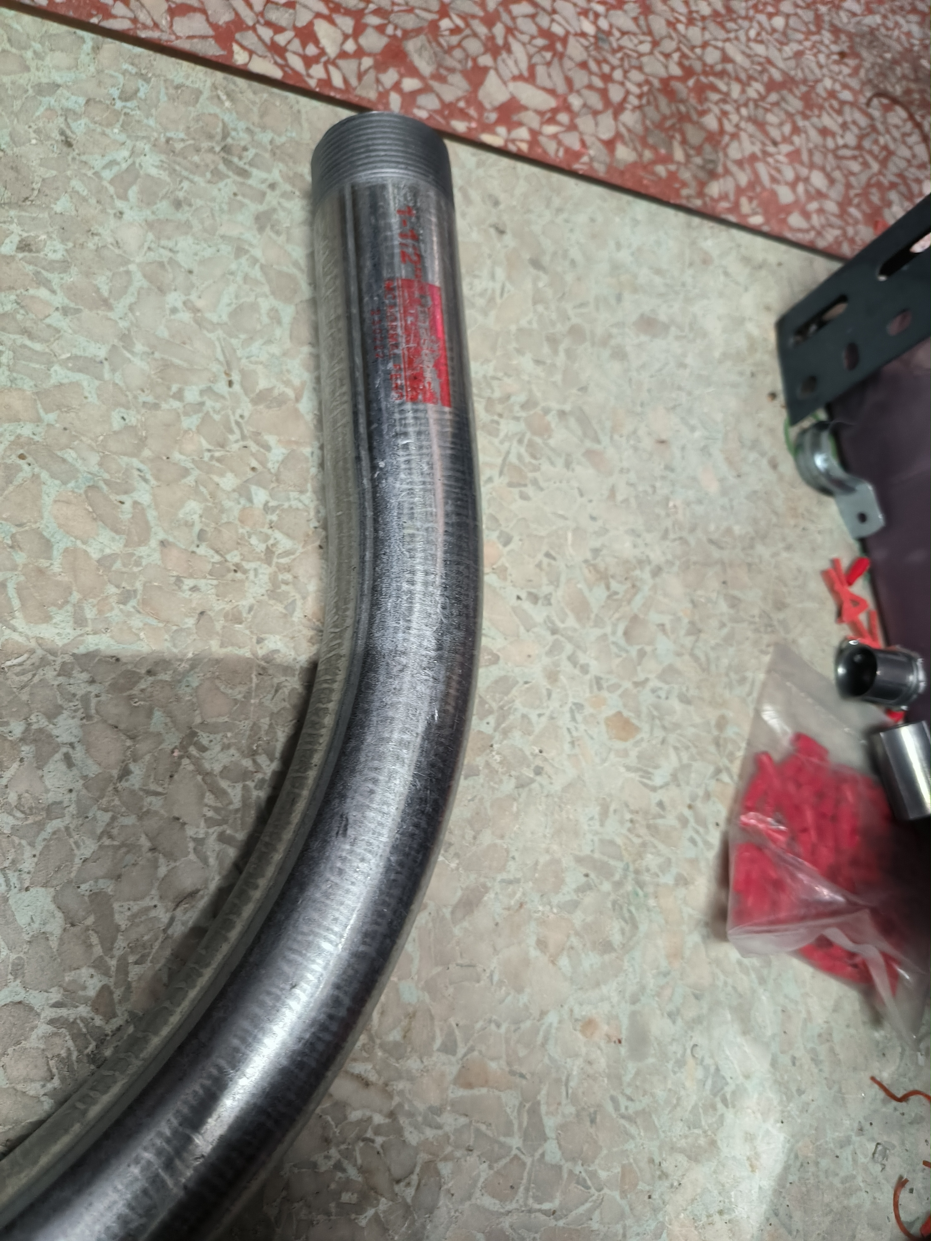 Panasonic ท่อโค้ง IMC ขนาด 90 องศา ขนาด 1/2 นิ้ว I.M.C. ELBOW ท่อโค้งรุ่นหนา 90°